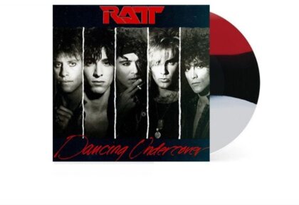 Ratt - Dancing Undercover (2024 Reissue, BMG Rights Management, Red Black & White Stripe Vinyl, LP)