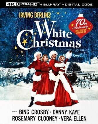 White Christmas (1954) (70th Anniversary Edition, Limited Edition, 4K Ultra HD + Blu-ray)