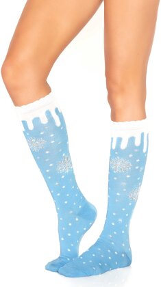 Schneeflocke Socken