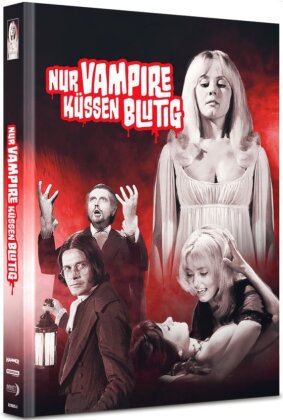 Nur Vampire küssen blutig (1971) (Cover C, Edizione Limitata, Mediabook, Blu-ray + DVD)