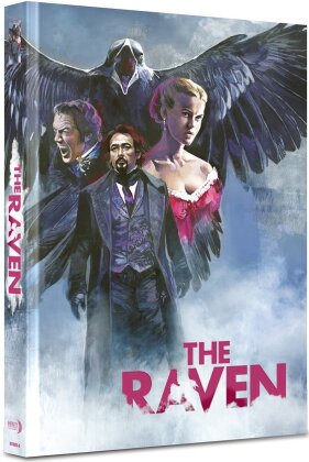 The Raven (2012) (Cover B, Edizione Limitata, Mediabook, Blu-ray + DVD)