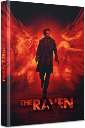 The Raven (2012) (Cover W, Wattiert, Edizione Limitata, Mediabook, Blu-ray + DVD)