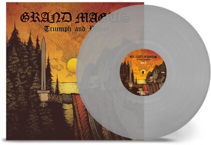 Grand Magus - Triumph & Power (2024 Reissue, Nuclear Blast, Gatefold, 10th Anniversary Edition, Transparent Crystal Vinyl, LP)