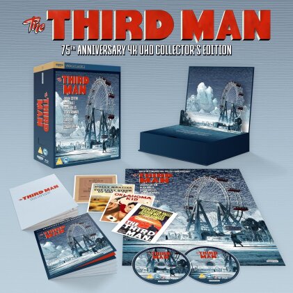 The Third Man (1949) (s/w, 75th Anniversary Collector's Edition, Limited Edition, 4K Ultra HD + Blu-ray)