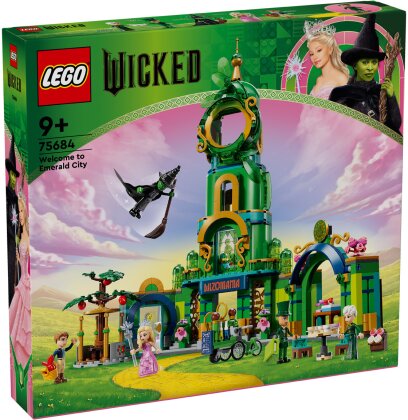 Willkommen in Emerald City - Lego Wicked, 945 Teile,