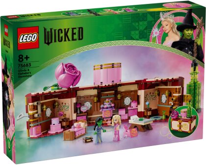 Glindas und Elphabas Schlafsaal - Lego Wicked, 740 Teile,