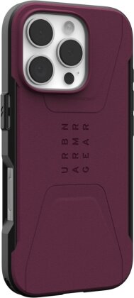 UAG Civilian Magsafe Case - iPhone 16 Pro - bordeaux
