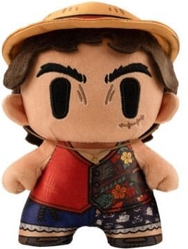 YuMe Toys - One Piece - Peluche DZNR Monkey D. Luffy 17.5cm (Display de 6)