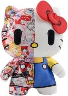 YuMe Toys - Hello Kitty - Peluche DZNR Hello Kitty 17.5cm (Display de 6)