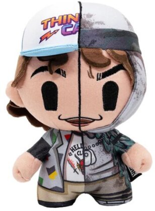 YuMe Toys - Stranger Things - Times Change Edition - Peluche DZNR Dustin 17.5cm (Display de 6)