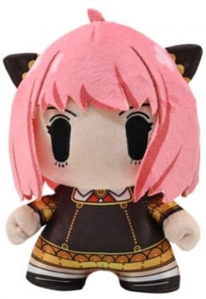 YuMe Toys - Spy × Family - Operation Strix Edition - Peluche DZNR Anya Forger 17.5cm (Display de 6)