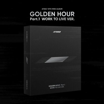 Ateez (K-Pop) - GOLDEN HOUR: Part 1 (Work To Live Version, 3 CDs + DVD)