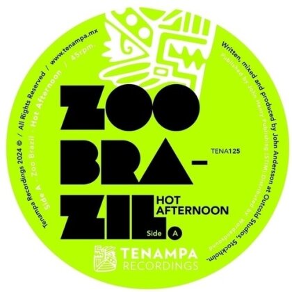 Zoo Brazil - Hot Afternoon EP (12" Maxi)