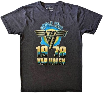 Van Halen Unisex T-Shirt - World Tour '78