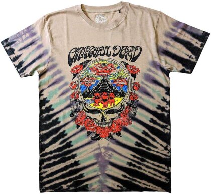 Grateful Dead Unisex T-Shirt - Eye Clouds (Wash Collection)