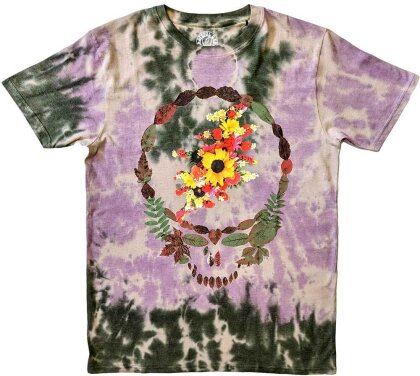 Grateful Dead Unisex T-Shirt - Dead Leaves & Bouquet (Wash Collection)