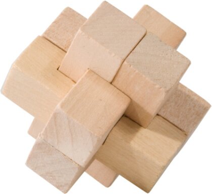 IQ-Test Holzpuzzle - Kreuz
