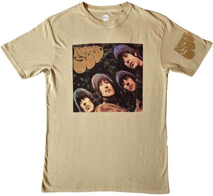 The Beatles Unisex T-Shirt - Rubber Soul US (Sleeve Print)