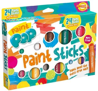 Paint Pop - Paint Sticks 24-Pack (klassische Farben)