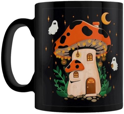 Halloween Mushroom House - Mug