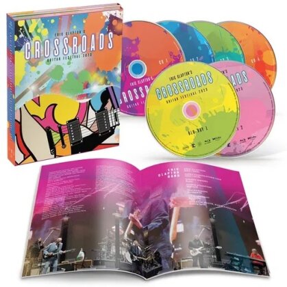 Eric Clapton - Eric Clapton's Crossroads Guitar Festival 2023 (Rhino, 5 CDs + Blu-ray)