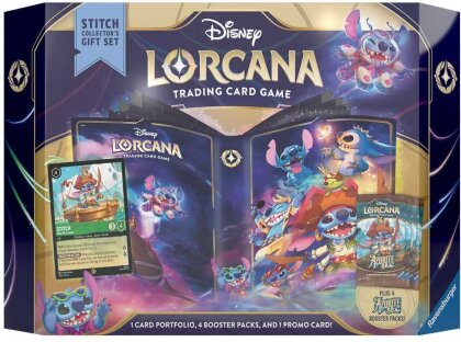 Disney Lorcana TCG Azurite Sea Geschenk-Set Stitch *Englische Edition*