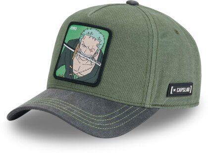 Casquette Baseball Premium - Zoro (Gris Kaki) - One Piece - U - Taille U