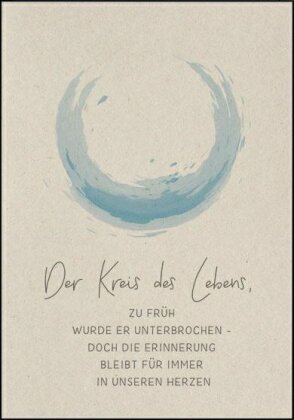 Der Kreis des Lebens Öko-Karte