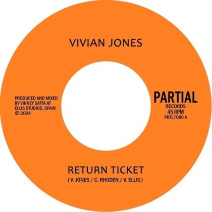 Vivian Jones - Return Ticket (LP)