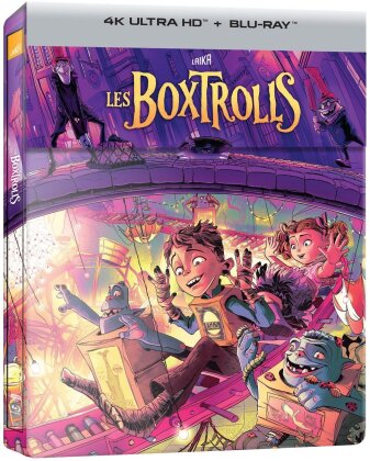 Les Boxtrolls (2014) (Édition Limitée, Steelbook, 4K Ultra HD + Blu-ray)