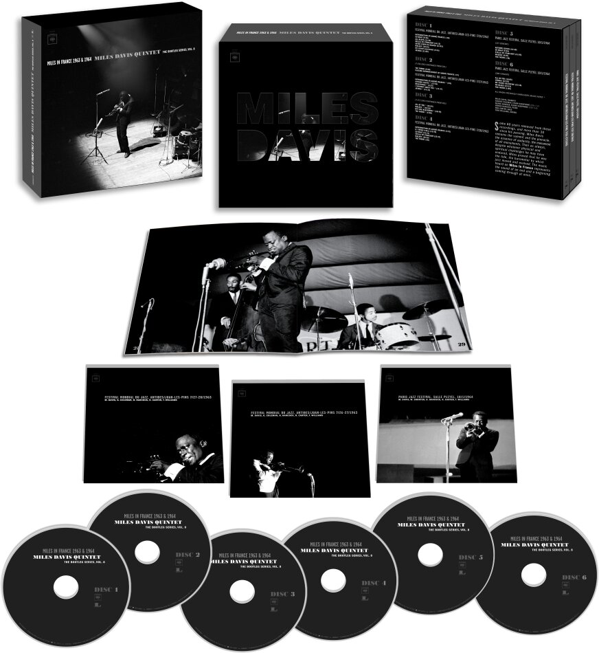 Miles Davis - Miles In France 1963 & 1964 - BOOTLEG SERIES VOL. 8 6 CD