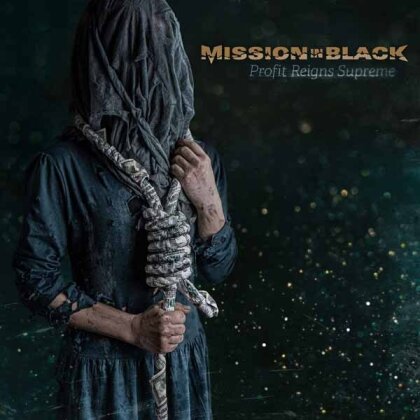 Mission In Black - Profit Reigns Supreme (Transparent Marble Petrol/ Black, LP)