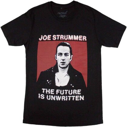 Joe Strummer Unisex T-Shirt - The Future Is Unwritten (Black)