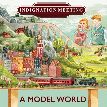 Indignation Meeting - A Model World (Limited Edition, Red Vinyl, LP)