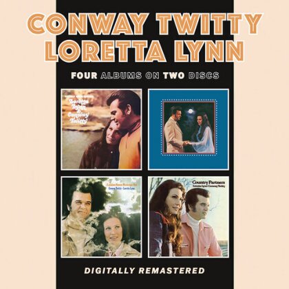 Conway Twitty & Loretta Lynn - We Only Make Believe / Lead Me On / Louisiana (2024 Reissue, BGO - BEAT GOES ON)