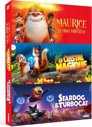 Maurice, le chat fabuleux / Le cristal magique / Stardog & Turbocat (3 DVD)