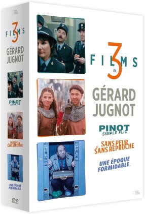 3 films de Gérard Jugnot - Pinot simple flic / Sans peur et sans reproche / Une époque formidable (3 DVDs)