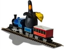 Wallace & Gromit - Wallace & Gromit The Wrong Trousers - Feathers Mcgraw & Locomotive