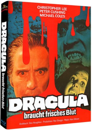 Dracula braucht frisches Blut (1973) (Cover A, Limited Edition, Mediabook)