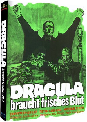 Dracula braucht frisches Blut (1973) (Cover B, Edizione Limitata, Mediabook)