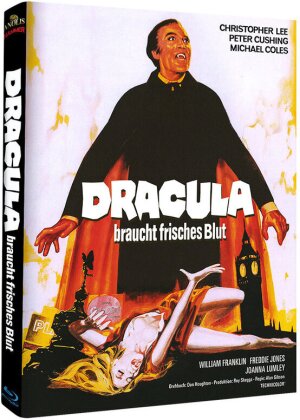 Dracula braucht frisches Blut (1973) (Cover C, Limited Edition, Mediabook)