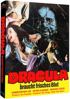 Dracula braucht frisches Blut (1973) (Cover D, Limited Edition, Mediabook)