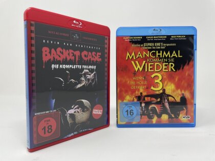 Basket Case 1-3 / Manchmal kommen sie wieder 3 (2 Blu-rays)