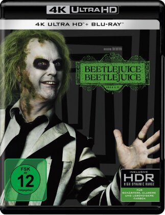 Beetlejuice Beetlejuice - Beetlejuice 2 (2024) (4K Ultra HD + Blu-ray)