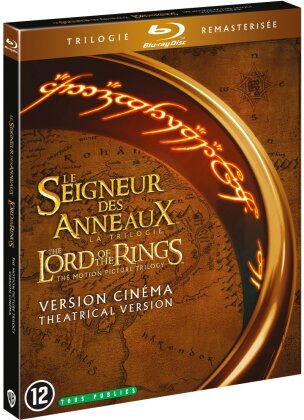 Le seigneur des anneaux - La Trilogie (Version Cinéma, Version Remasterisée, 3 Blu-ray)