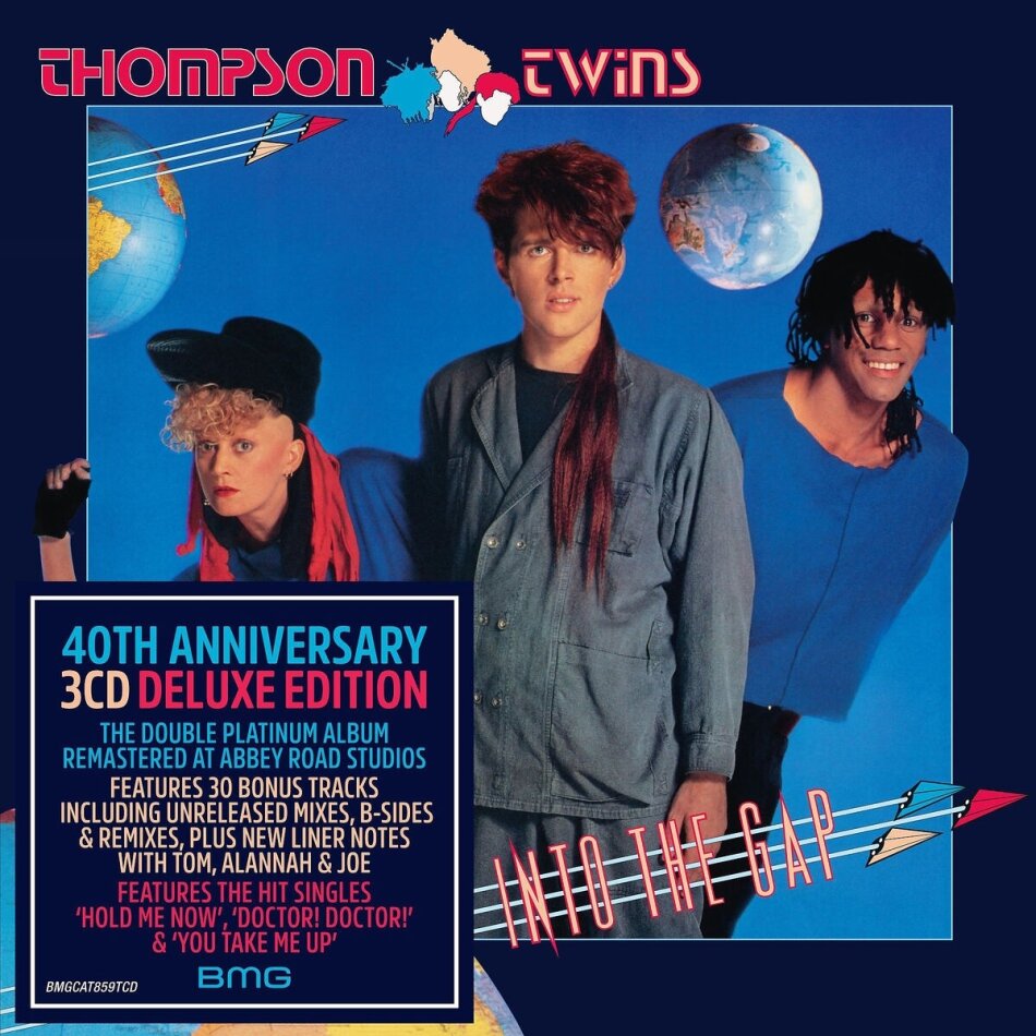 Thompson Twins - Into The Gap 2024 Reissue, BMG Rights Management, Edizione 40° Anniversario, Deluxe Edition, Red Vinyl, LP