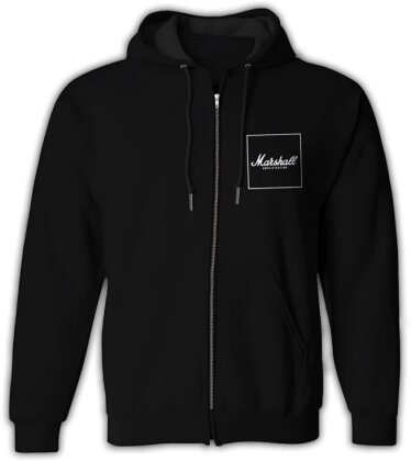 Marshall - Sweat à capuche à logo carré Noir (Unisexe - L)