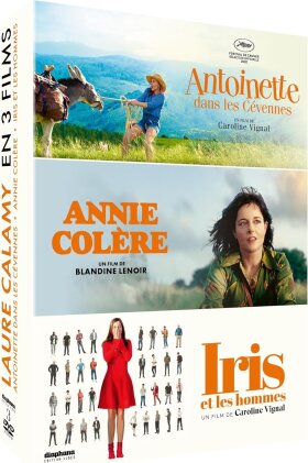 Laure Calamy en 3 films - Antoinette dans les Cévennes / Iris et les hommes / Annie Colèr (3 DVD)