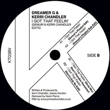 Dreamer G - I Got That Feelin' (Demuir & Kerri Chandler 2024 (12" Maxi)