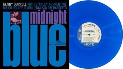 Kenny Burrell - Midnight Blue (2024 Reissue, Blue Note 85th Anniversary Reissue Series, Blue Vinyl, LP)